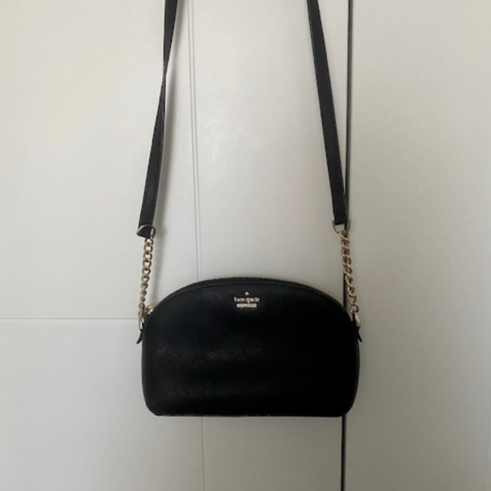 Kate Spade - Small Dome Crossbody (Black)